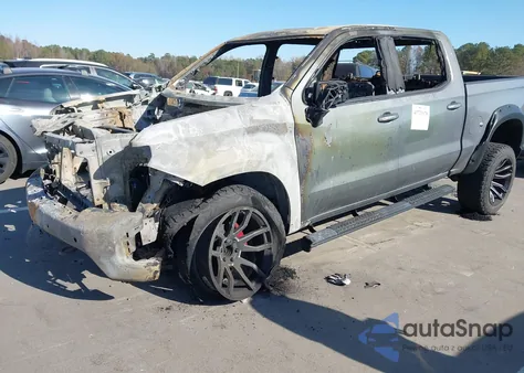 2022 Chevrolet Silverado 1500 Ltd 4Wd Short Bed Rst из США, поврежденный, VIN 1GCUYEED6NZ159448